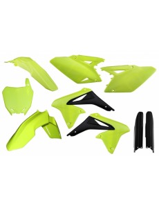 KIT PLÁSTICOS COMPLETO ACERBIS SUZUKI RM-Z 250 2010-2018 AMARELO NEON